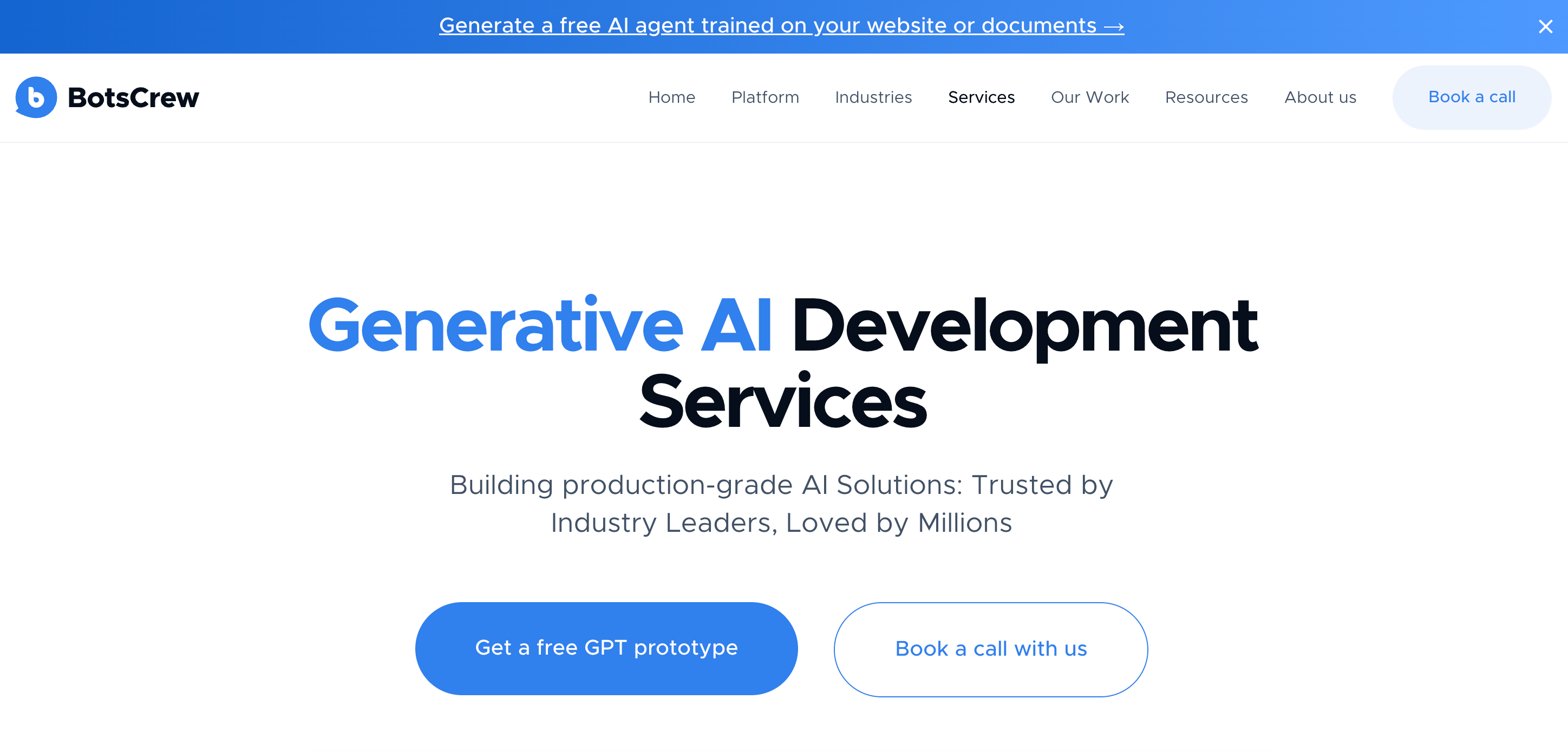 BotsCrew ai service