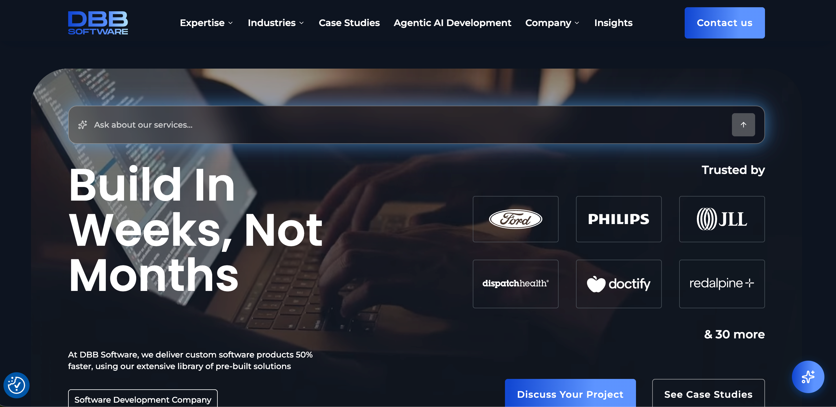 DBB Software snap shot