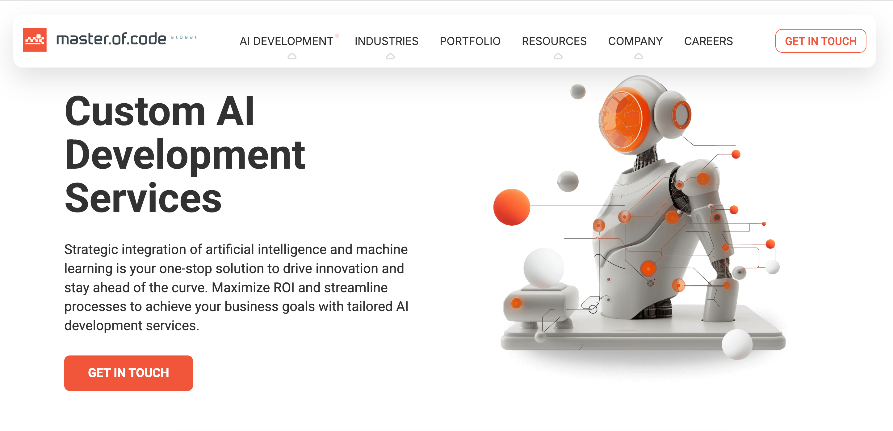 Master of code ai service