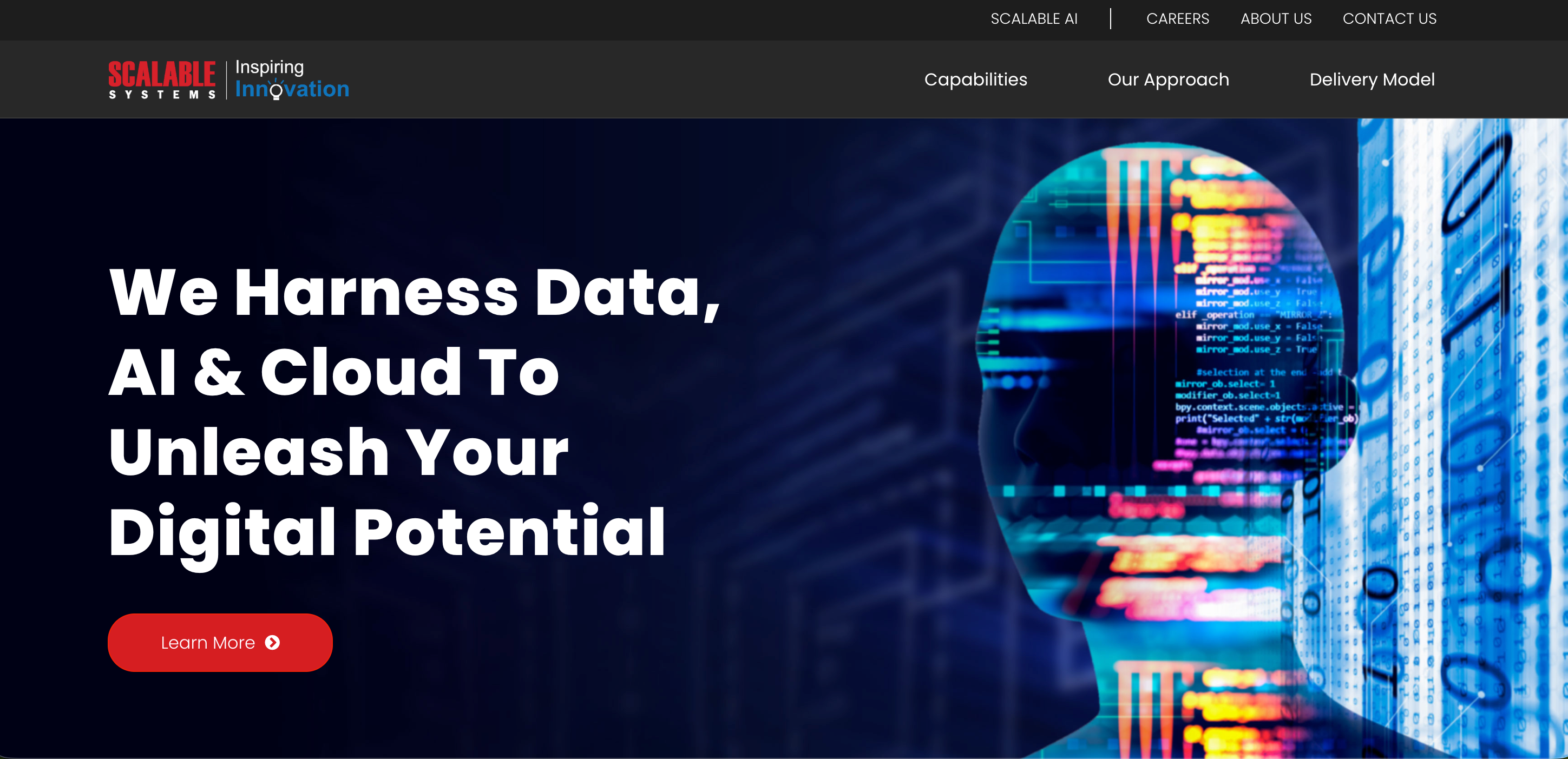 Scalable Systems Inc. screen