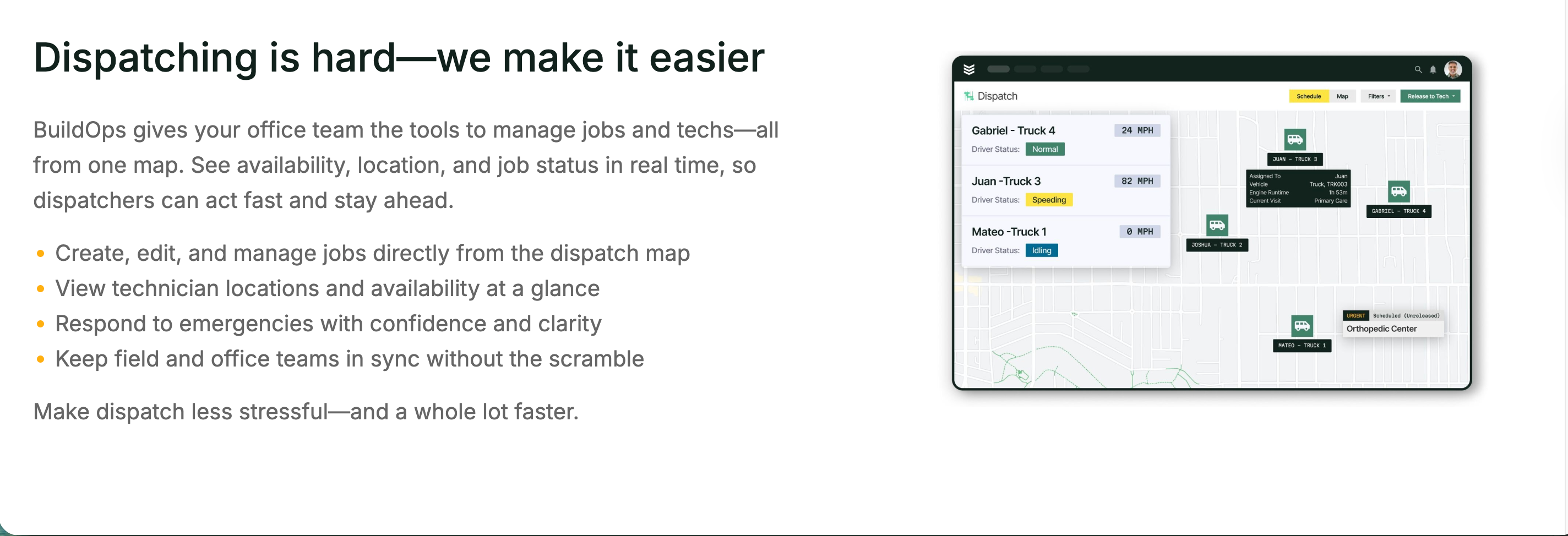 BuildOps Software Screen