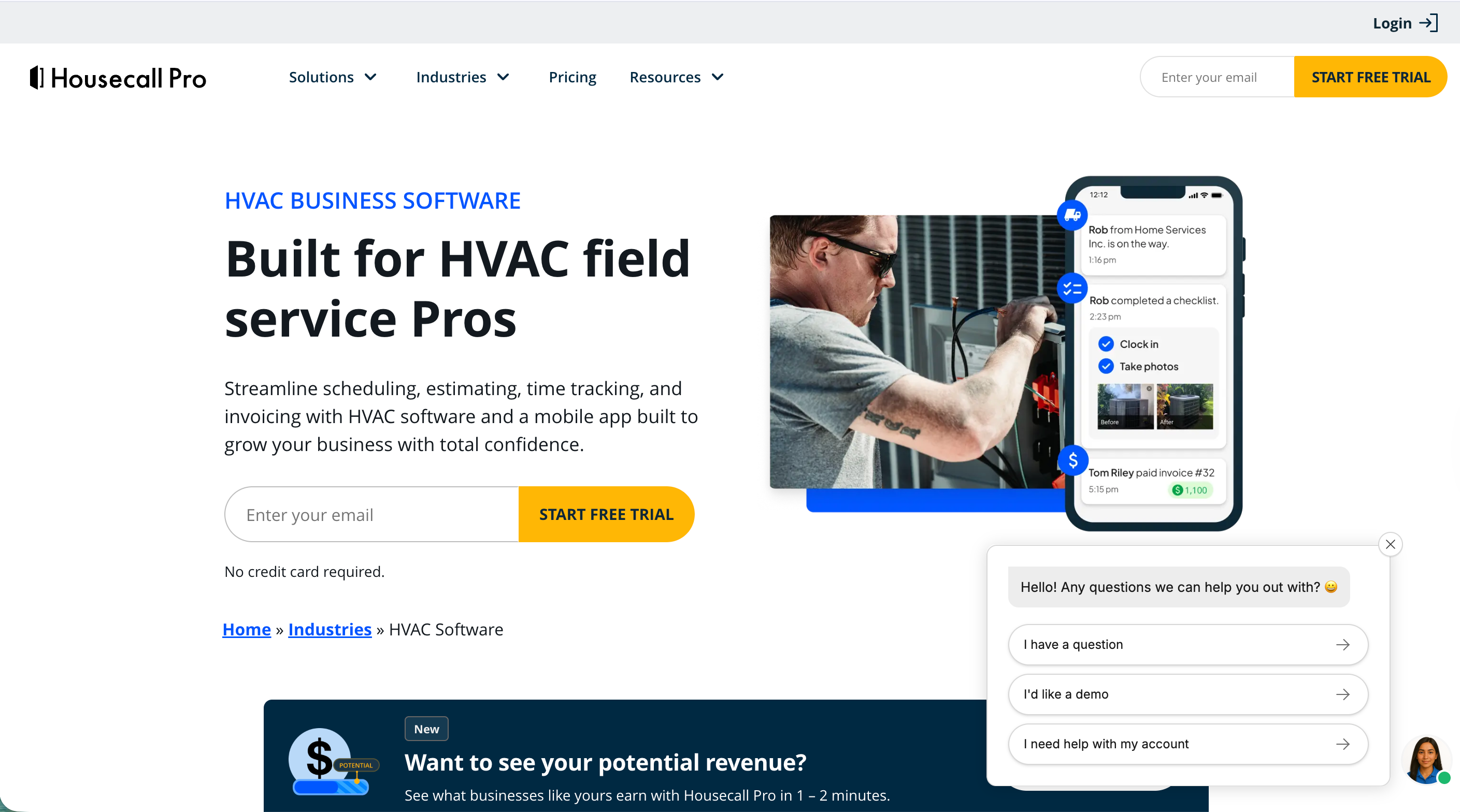 HouseCall Pro Software
