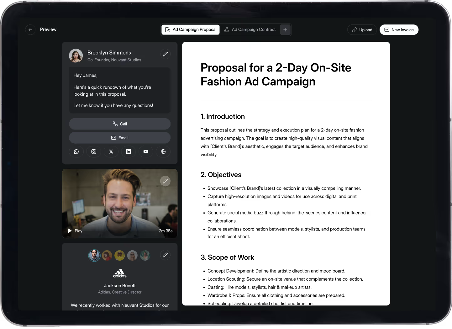Upsilon AI-Powered Proposal Building SaaS Platform